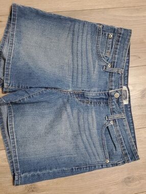 Classic Blue Denim Shorts